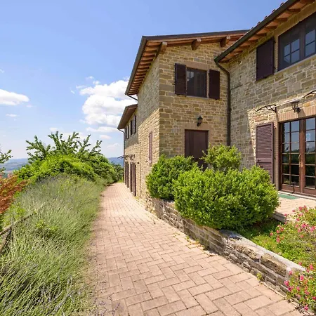 Agriturismo Castel D'Alfiolo-Barcomonte Gubbio Exterior photo